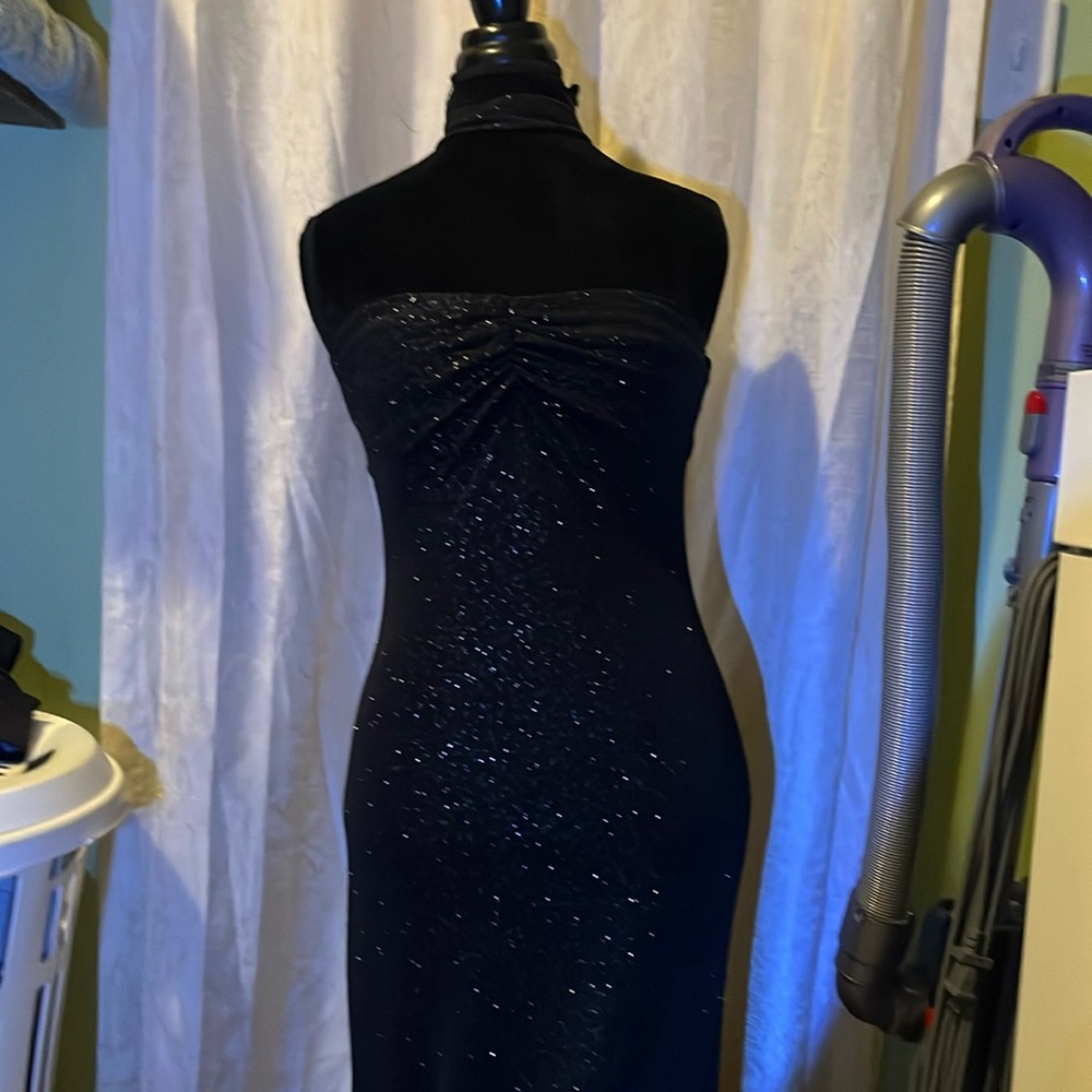 Beautiful black sparkling dress